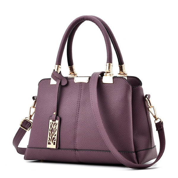 Women PU Leather Handbags For Ladies Large Tote Bag