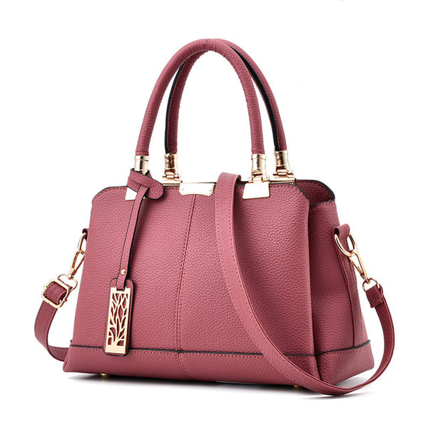 Women PU Leather Handbags For Ladies Large Tote Bag