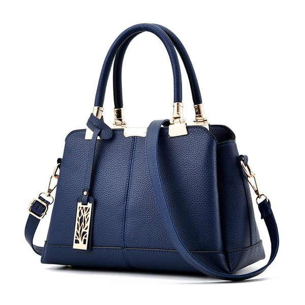 Women PU Leather Handbags For Ladies Large Tote Bag