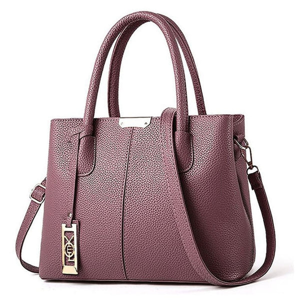 Women PU Leather Hand bags Ladies Large Tote Bag