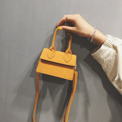 Fashion Mini Nubuck Top-handle Handbags Bag