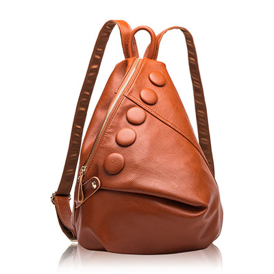 Genuine Leather Backpacks Women Designer Leather Bag