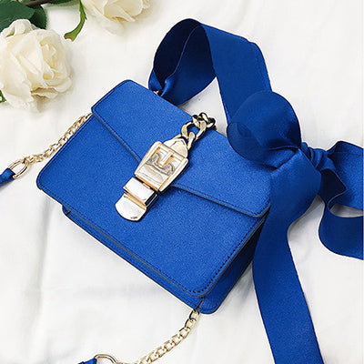 Luxury Messenger Bags Women Fashion Chains Handbags Bowknot Shoulder Bag