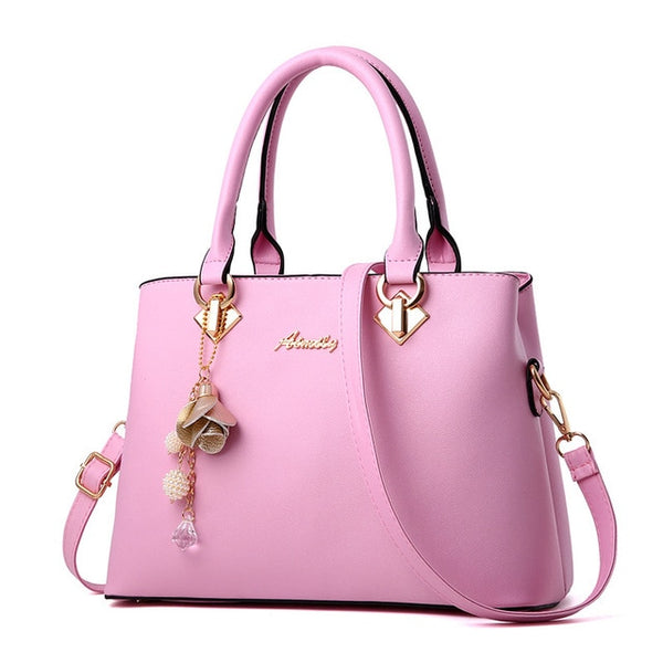 Women Leather Shoulder Bag Designer Crossbody Handbag