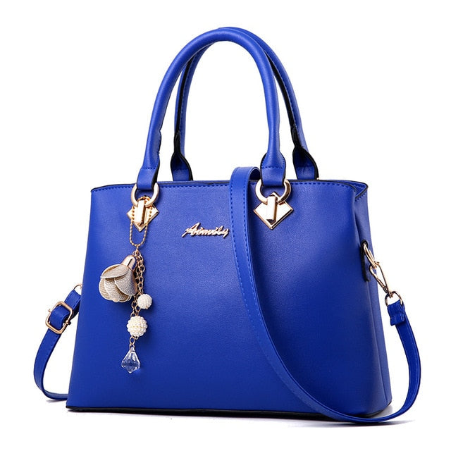 Women Leather Shoulder Bag Designer Crossbody Handbag