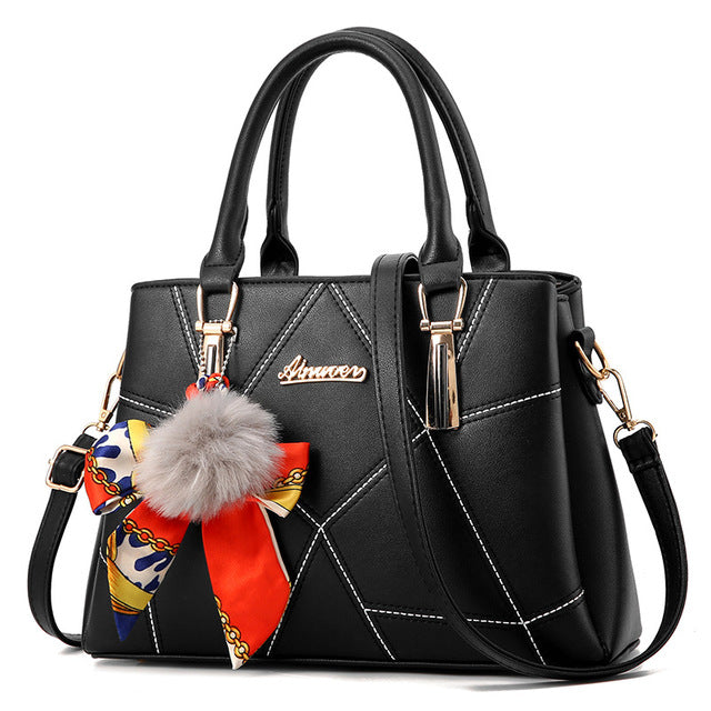 Female Casual Shoulder Bags Quality Top-Handle Tote Bag