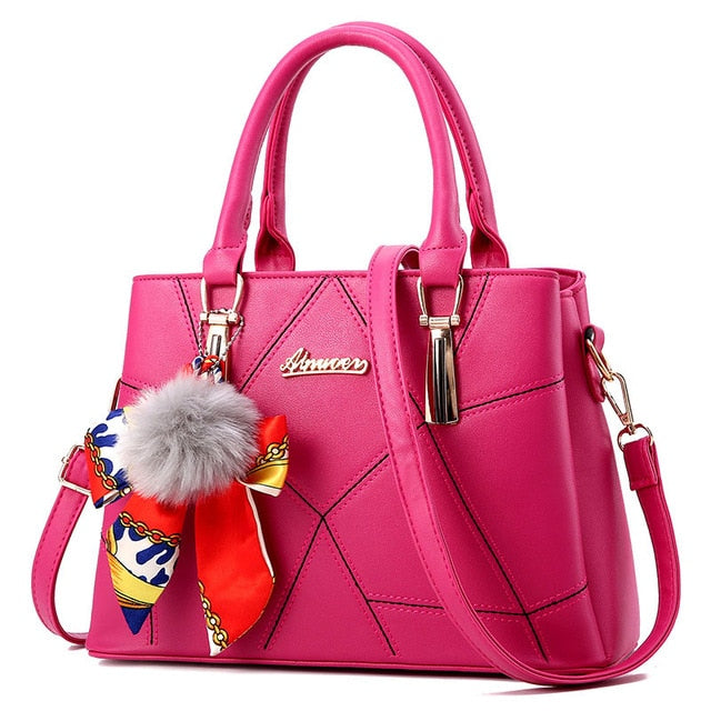 Female Casual Shoulder Bags Quality Top-Handle Tote Bag