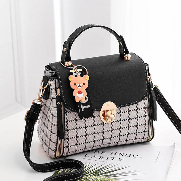 Women Fashion Crossbody Bag for Women Lattice Shoulder Bag