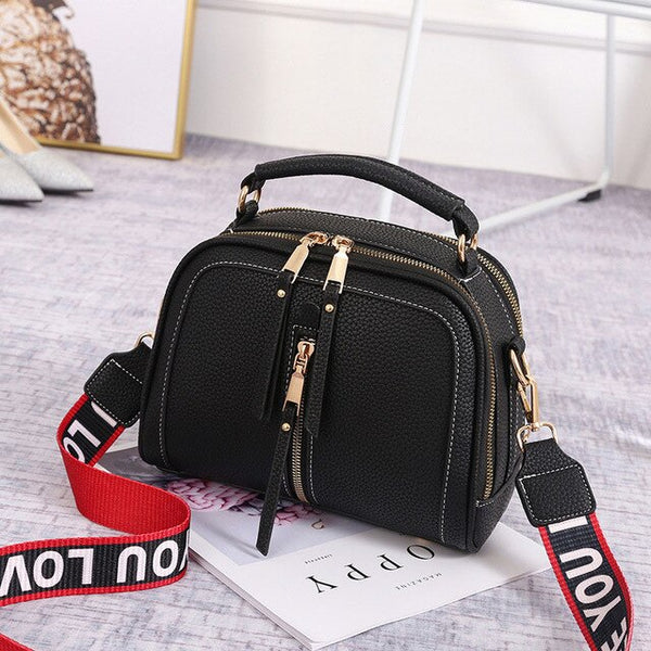 Women Messenger Bags Soft PU Leather Shoulder Bag