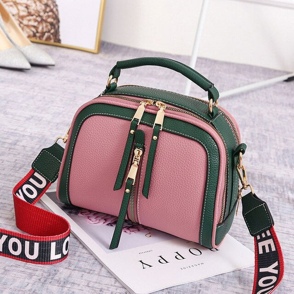 Women Messenger Bags Soft PU Leather Shoulder Bag