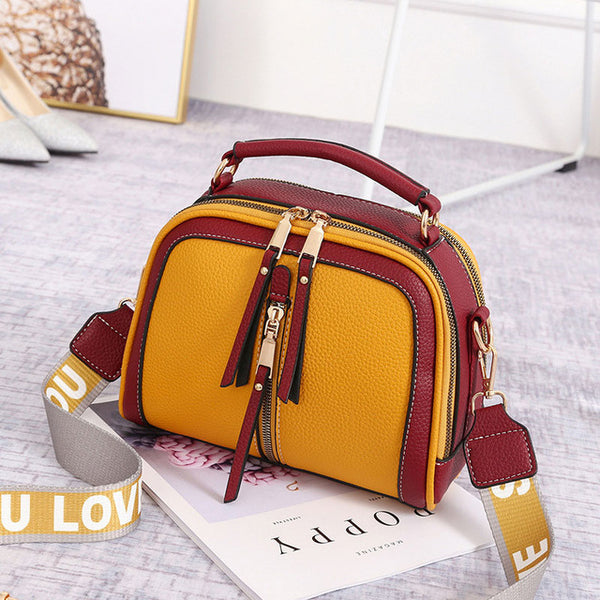 Women Messenger Bags Soft PU Leather Shoulder Bag